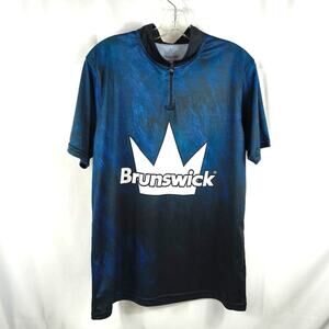 Brunswick Bowling 1/4 Zip Jersey Shirt